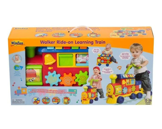 Winfun Win-Walker Ride Learning Train, Multi Color